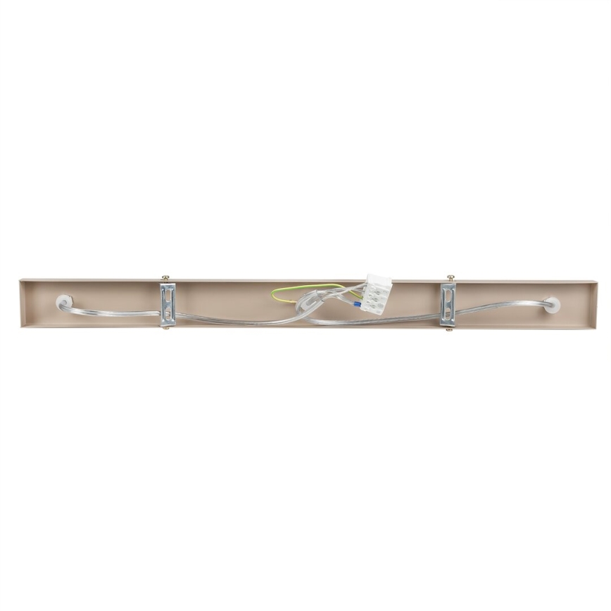 Brilagi - Kattokruunu johdossa POKER 3xGU10/25W/230V beige/kulta