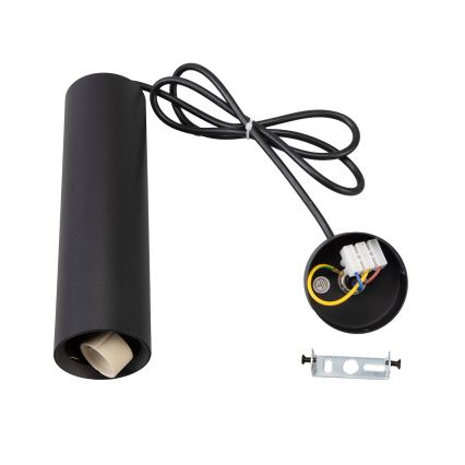 Brilagi - Kattokruunu johdossa SELE 1xGU10/30W/230V musta