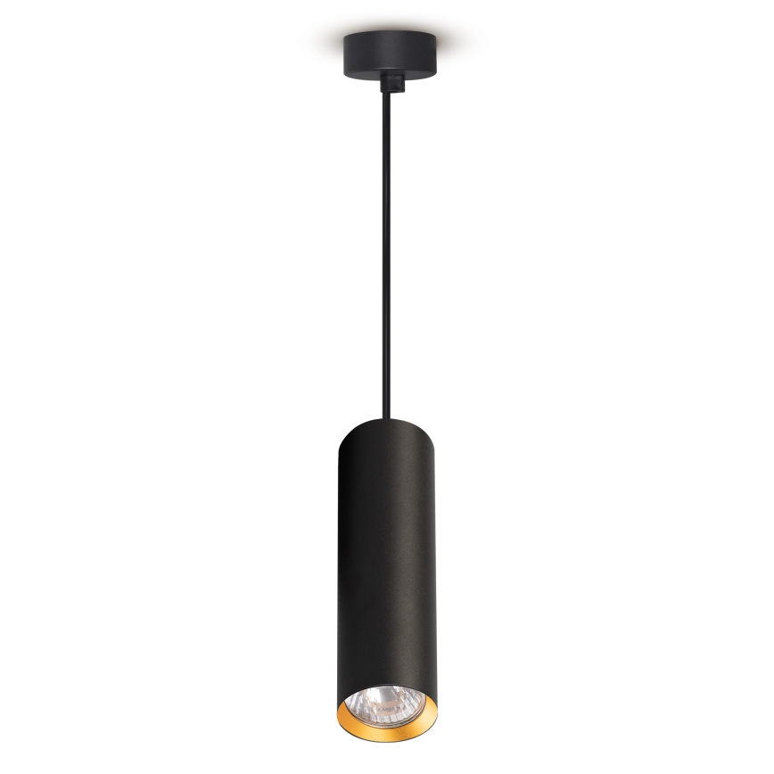 Brilagi - Kattokruunu johdossa SELE 1xGU10/30W/230V musta/kulta