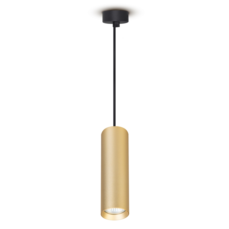 Brilagi - Kattokruunu johdossa SELE 1xGU10/30W/230V musta/kulta
