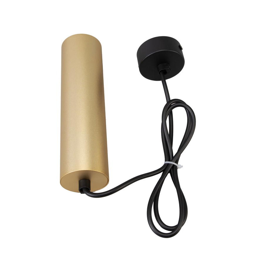 Brilagi - Kattokruunu johdossa SELE 1xGU10/30W/230V musta/kulta