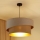 Brilagi - Kattokruunu johdossa VEGAS SHINE 1xE27/15W/230V halkaisija 50 cm kerma/beige