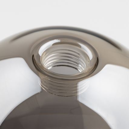 Brilagi - Kattokruunun, seinävalaisimen ja lampun vaihtolasi MISTEL, MILLA halkaisija 15 cm savuinen