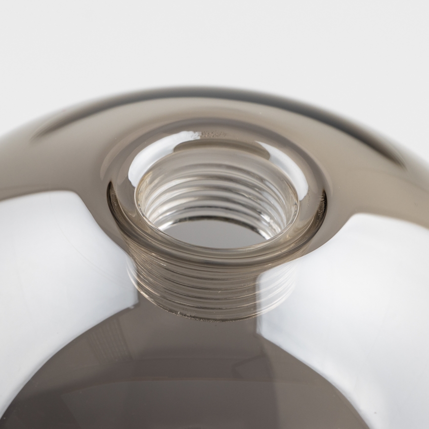 Brilagi - Kattokruunun, seinävalaisimen ja lampun vaihtolasi MISTEL, MILLA halkaisija 15 cm savuinen