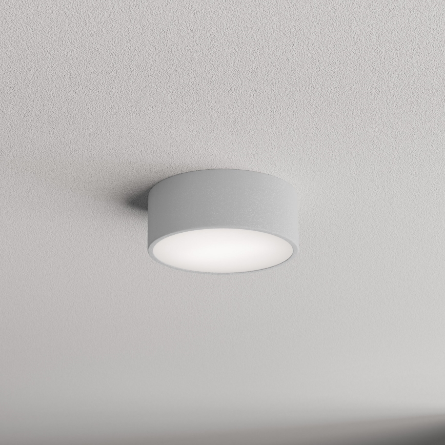Brilagi - Kattovalaisin anturilla CLARE 1xE27/24W/230V halkaisija 20 cm harmaa