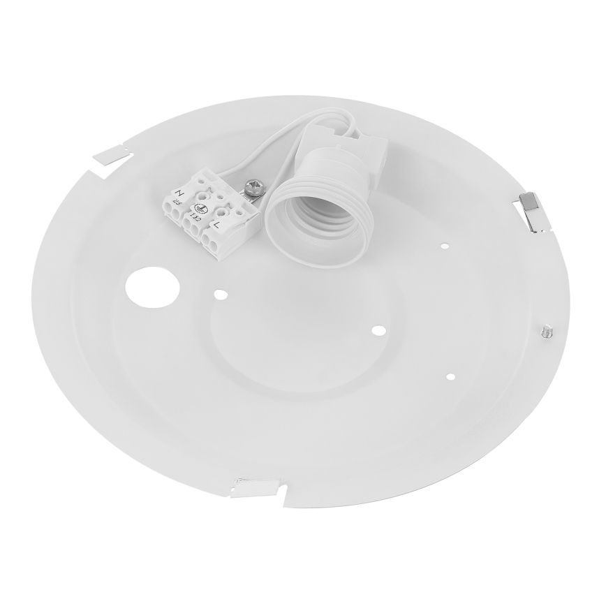 Brilagi - Kattovalaisin anturilla CLARE 1xE27/24W/230V halkaisija 20 cm harmaa