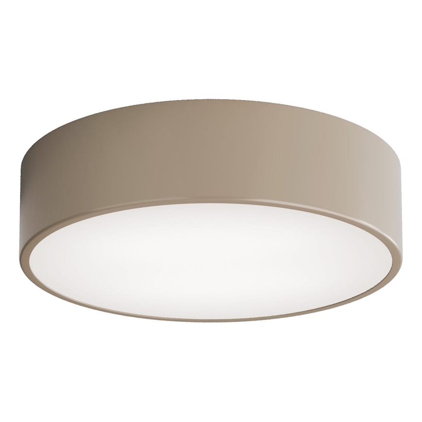 Brilagi - Kattovalaisin anturilla CLARE 2xE27/24W/230V halkaisija 30 cm beige