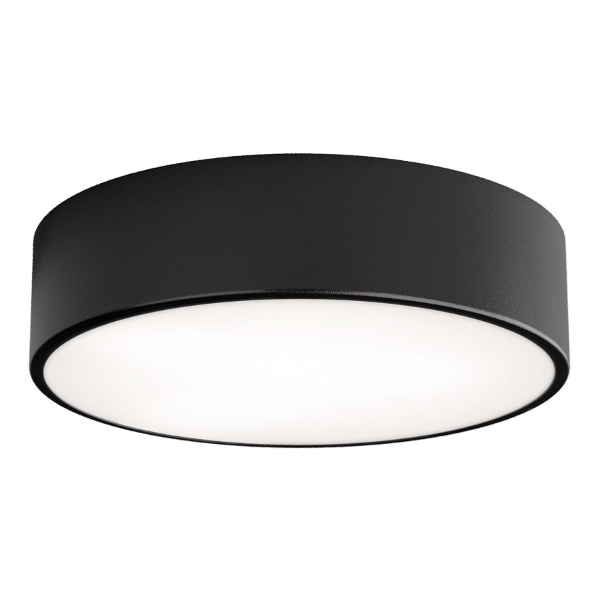 Brilagi - Kattovalaisin anturilla CLARE 2xE27/24W/230V halkaisija 30 cm musta