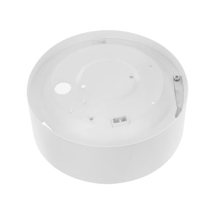 Brilagi - Kattovalaisin CLARE tunnistimella 1xE27/40W/230V, halkaisija 20 cm, valkoinen