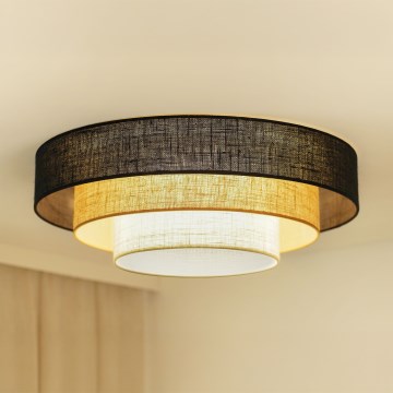 Brilagi - Kattovalo ASPEN LUNETA LED/12W/230V halkaisija 60 cm 3000K/4000K/6400K musta/beige/kerma