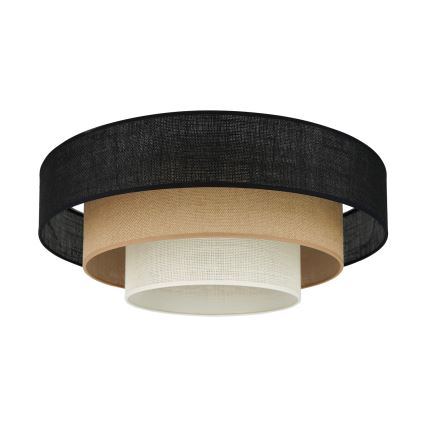 Brilagi - Kattovalo ASPEN LUNETA LED/12W/230V halkaisija 60 cm 3000K/4000K/6400K musta/beige/kerma