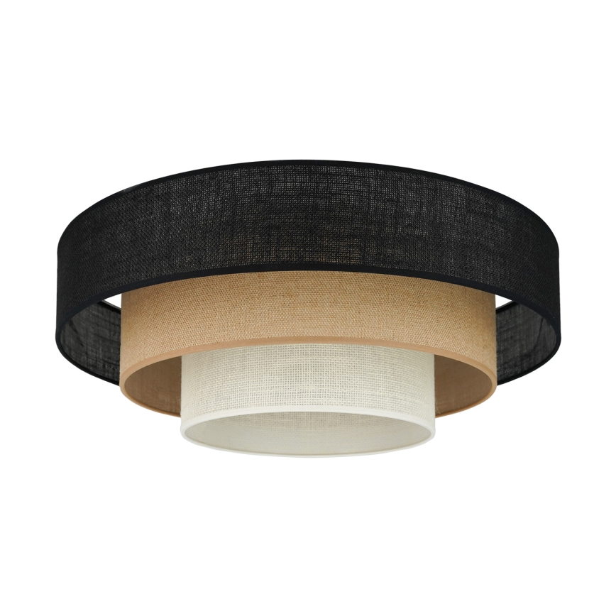 Brilagi - Kattovalo ASPEN LUNETA LED/12W/230V halkaisija 60 cm 3000K/4000K/6400K musta/beige/kerma