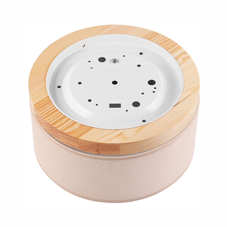 Brilagi - Kattovalo BELLADONNA 1xE27/15W/230V beige/mänty