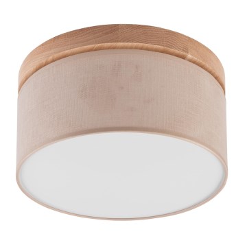 Brilagi - Kattovalo BELLADONNA 1xE27/15W/230V beige/tammi
