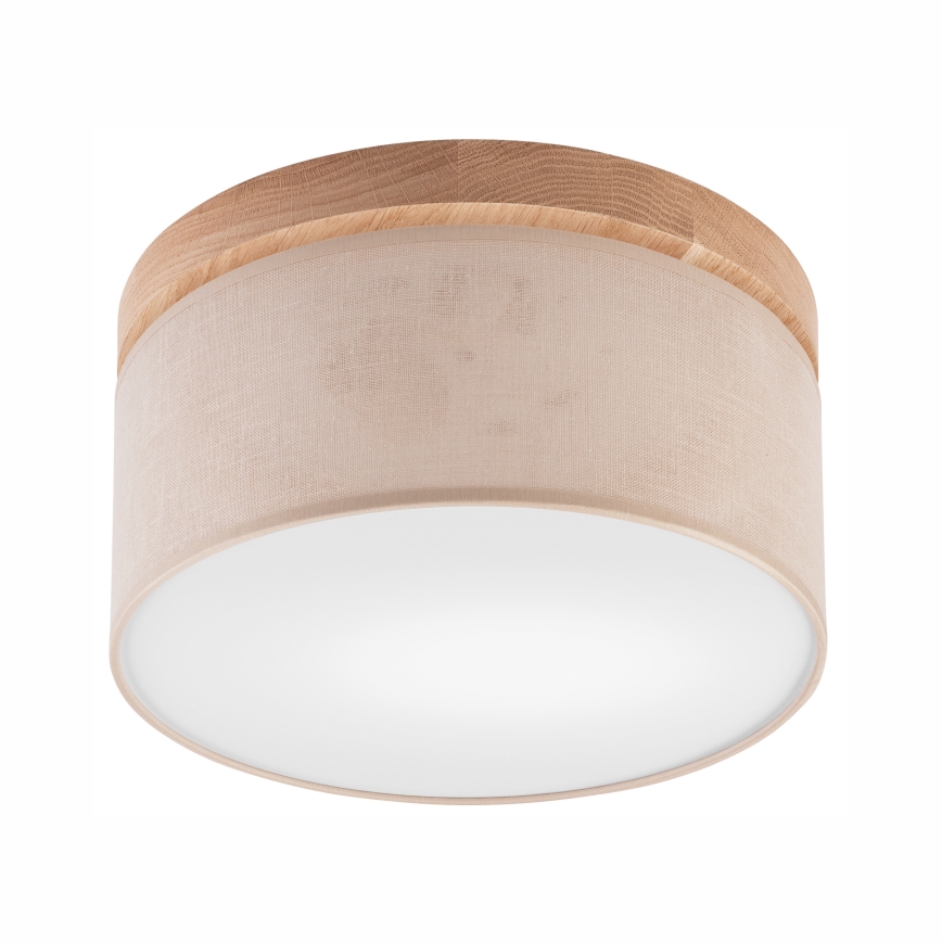 Brilagi - Kattovalo BELLADONNA 1xE27/15W/230V beige/tammi
