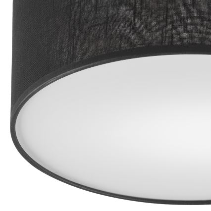 Brilagi - Kattovalo BELLADONNA 1xE27/15W/230V musta/mänty