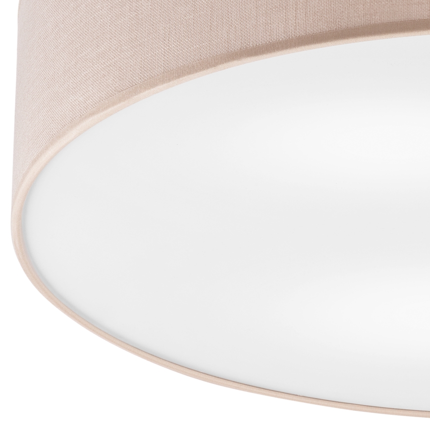 Brilagi - Kattovalo BELLADONNA 3xE27/15W/230V beige/mänty