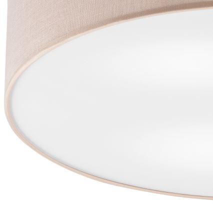 Brilagi - Kattovalo BELLADONNA 3xE27/15W/230V beige/tammi