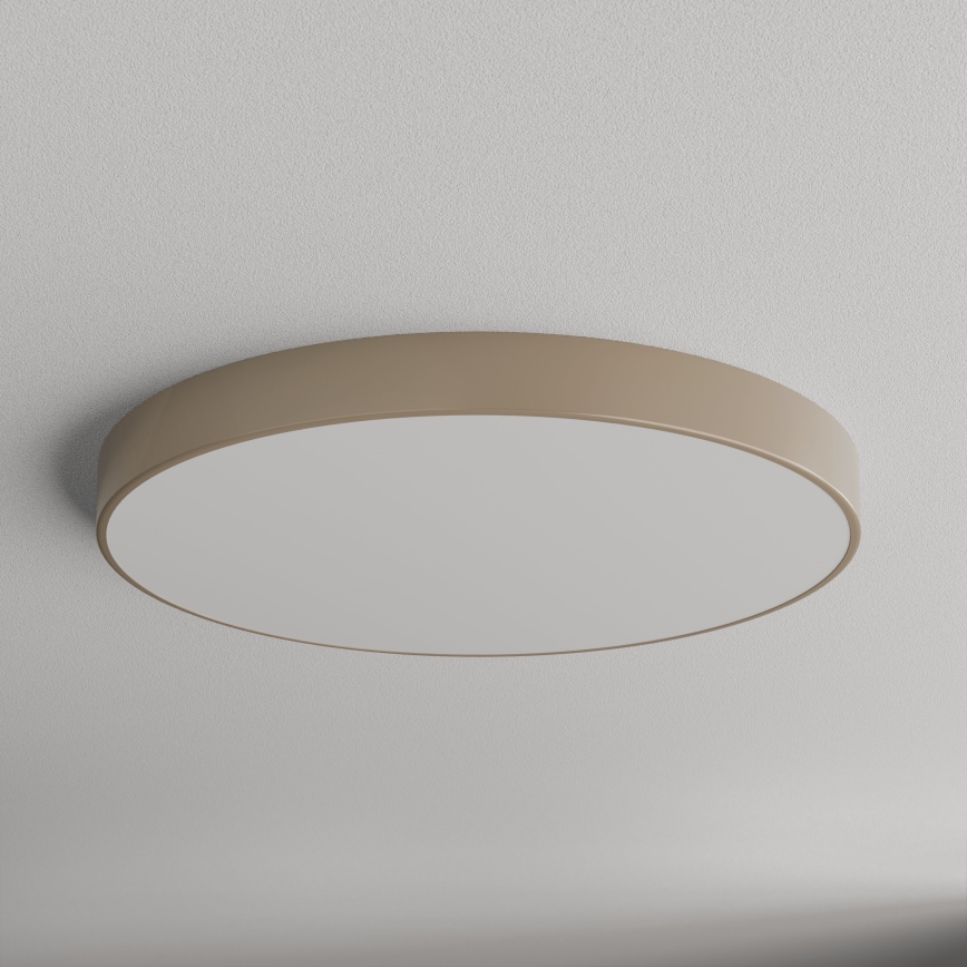 Brilagi - Kattovalo CLARE 6xE27/24W/230V halkaisija 80 cm beige