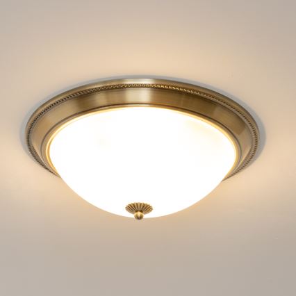 Brilagi - Kattovalo CLASSIC 3xE27/60W/230V pronssi