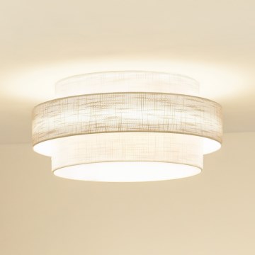 Brilagi - Kattovalo DOVER SPACE LED/12W/230V halkaisija 50 cm 3000K/4000K/6400K harmaa/kerma