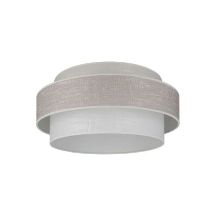 Brilagi - Kattovalo DOVER SPACE LED/12W/230V halkaisija 50 cm 3000K/4000K/6400K harmaa/kerma