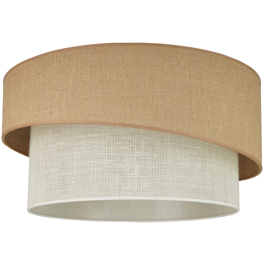 Brilagi - Kattovalo SHINE 1xE27/15W/230V halkaisija 50 cm beige/kerma