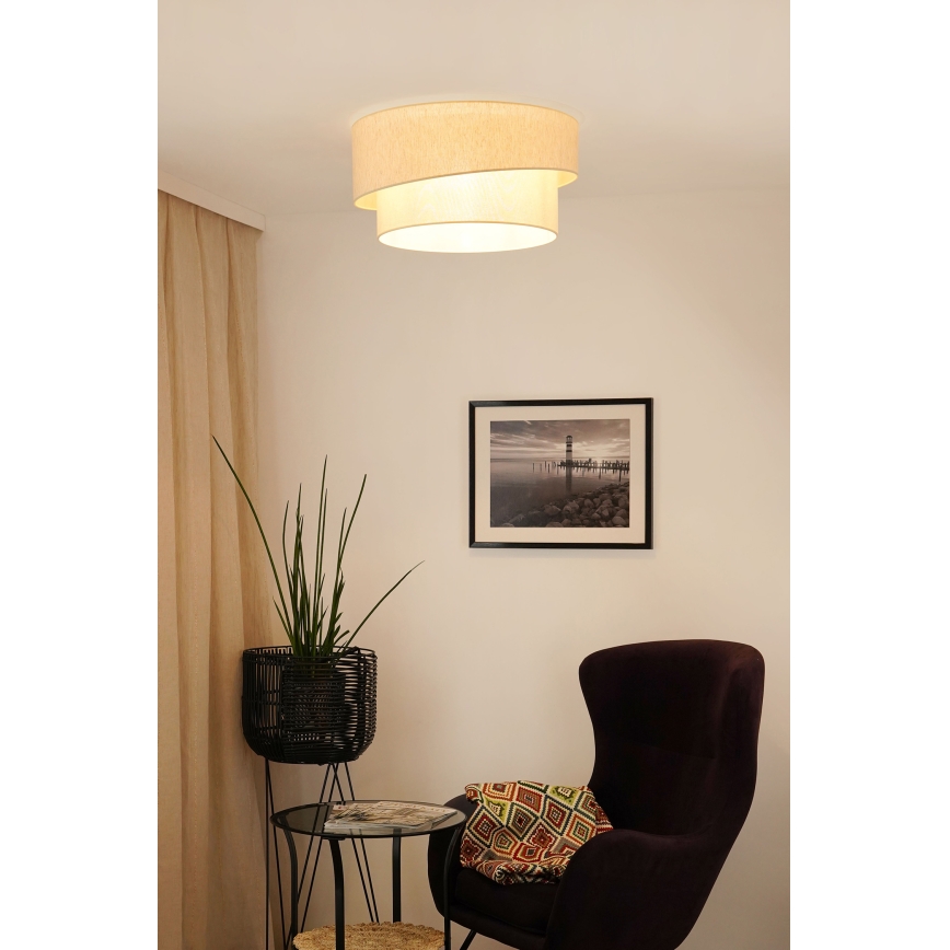 Brilagi - Kattovalo SHINE 1xE27/15W/230V halkaisija 50 cm kerma