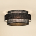 Brilagi - Kattovalo SPACE YUTE LED/12W/230V halkaisija 50 cm 3000K/4000K/6400K musta