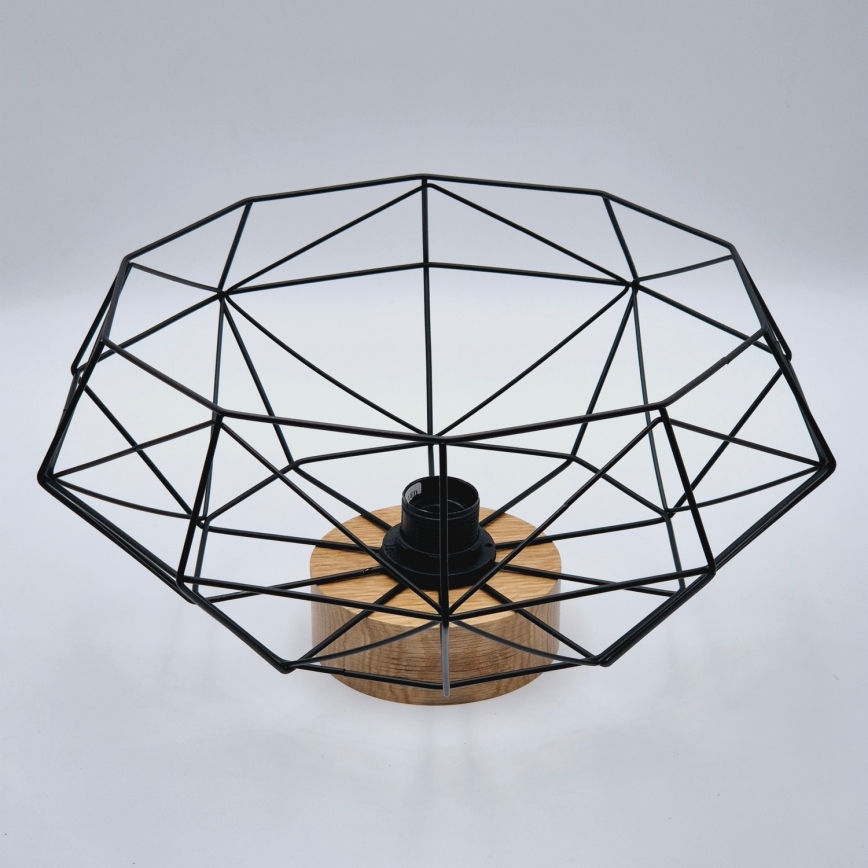 Brilagi - Kattovalo WOODY BASKET 1xE27/60W/230V tammi