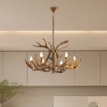Brilagi - Ketjulla roikkuva kattokruunu DEER 6xE14/10W/230V, Ø 80 cm