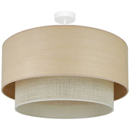 Brilagi - Kiinteä kattokruunu ARIZONA BOHO 1xE27/15W/230V halkaisija 60 cm beige