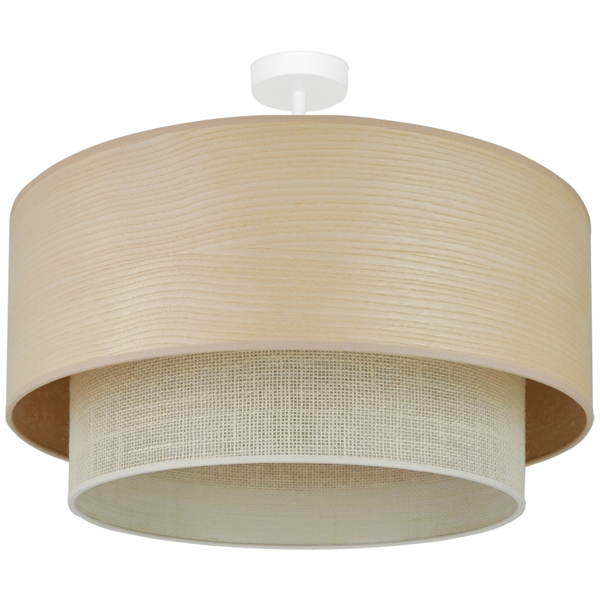 Brilagi - Kiinteä kattokruunu ARIZONA BOHO 1xE27/15W/230V halkaisija 60 cm beige