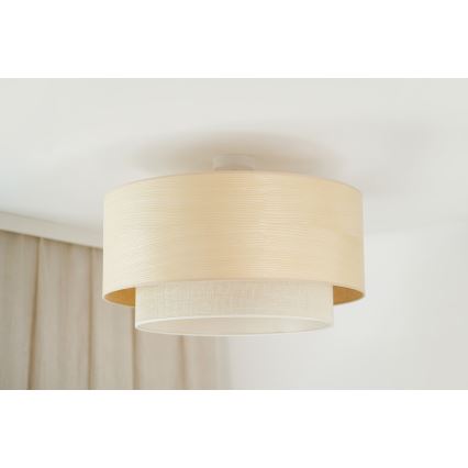 Brilagi - Kiinteä kattokruunu ARIZONA BOHO 1xE27/15W/230V halkaisija 60 cm beige