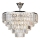 Brilagi - Kiinteä kattokruunu CRYSTAL 5xE14/40W/230V kiiltävä kromi