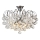 Brilagi - Kiinteä kattokruunu CRYSTAL 6xE14/60W/230V kiiltävä kromi