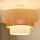 Brilagi - Kiinteä kattokruunu DENVER LUNETA 1xE27/15W/230V halkaisija 45 cm beige/ruskea/kerma