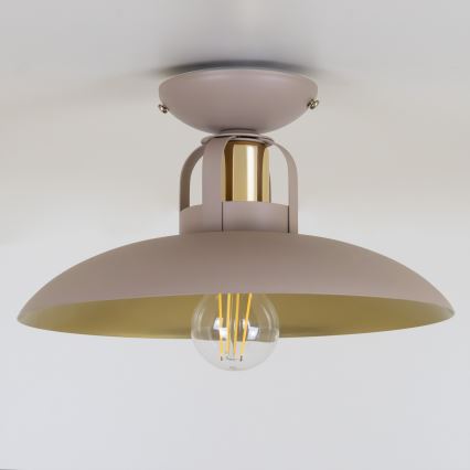 Brilagi - Kiinteä kattokruunu FLAMENGO 1xE27/60W/230V beige