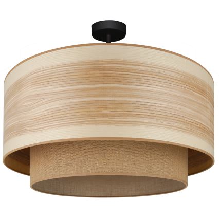 Brilagi - Kiinteä kattokruunu MONTANA BOHO 1xE27/15W/230V halkaisija 60 cm ruskea