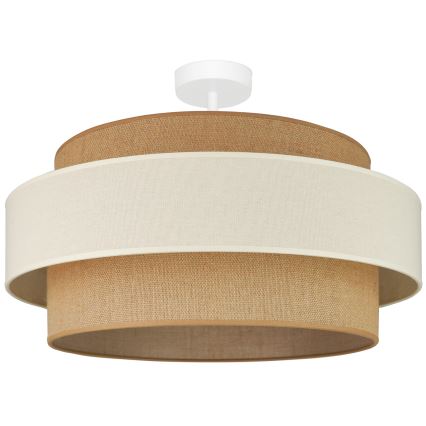 Brilagi - Kiinteä kattokruunu SPACE LIGHT 1xE27/15W/230V halkaisija 50 cm beige/kerma