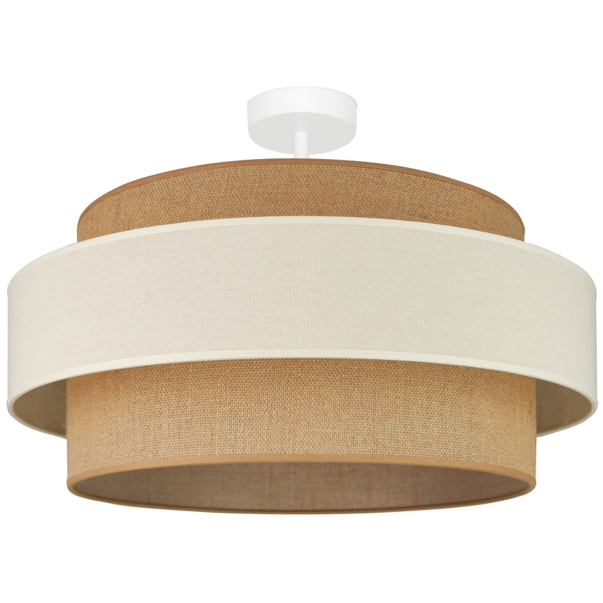 Brilagi - Kiinteä kattokruunu SPACE LIGHT 1xE27/15W/230V halkaisija 50 cm beige/kerma