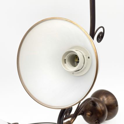 Brilagi - Kiinteä LED-kattokruunu ANTICO 3xE27/60W/230V pronssi patina
