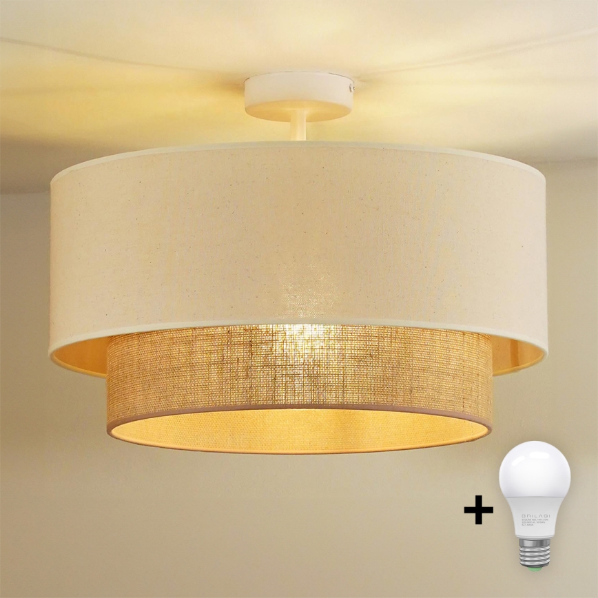 Brilagi - Kiinteä LED-kattokruunu BOHO STYLE 1xE27/15W/230V halkaisija 40 cm