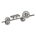 Brilagi - Kiinteä LED-kattokruunu MILLA 4xG9/3W/230V kiiltävä kromi/savuinen