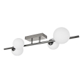 Brilagi - Kiinteä LED-kattokruunu MILLA 4xG9/3W/230V kiiltävä kromi/valkoinen