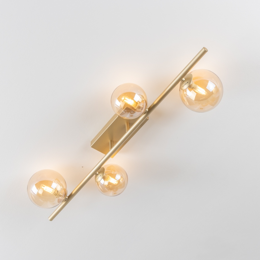 Brilagi - Kiinteä LED-kattokruunu MILLA 4xG9/3W/230V kulta