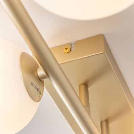 Brilagi - Kiinteä LED-kattokruunu MILLA 4xG9/3W/230V kulta/valkoinen