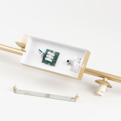 Brilagi - Kiinteä LED-kattokruunu MILLA 4xG9/3W/230V kulta/valkoinen