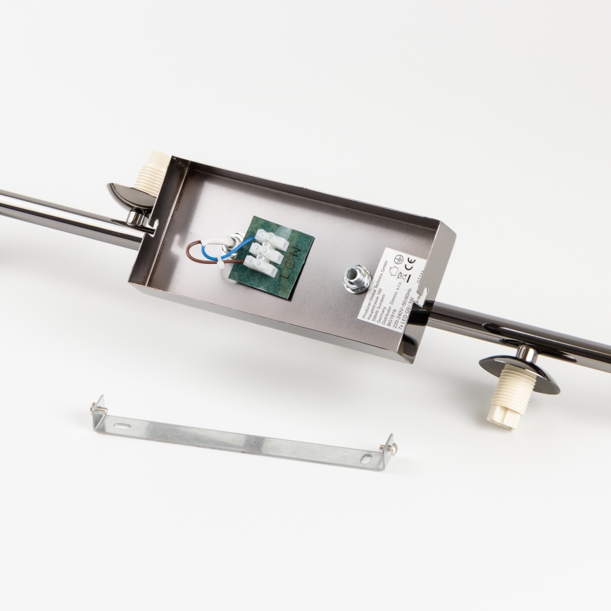 Brilagi - Kiinteä LED-kattokruunu MILLA 7xG9/3W/230V kiiltävä kromi/savuinen