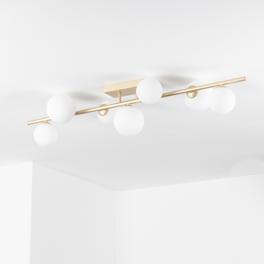 Brilagi - Kiinteä LED-kattokruunu MILLA 7xG9/3W/230V kulta/valkoinen